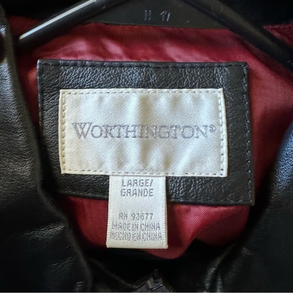 Womenβs Worthington Leather Jacket πβ¨ - Picture 3 of 4